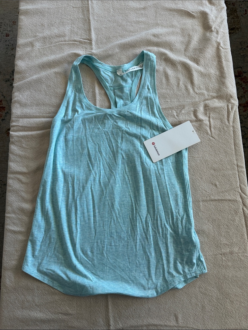 lululemon athletica Light Aqua Racerback Tank